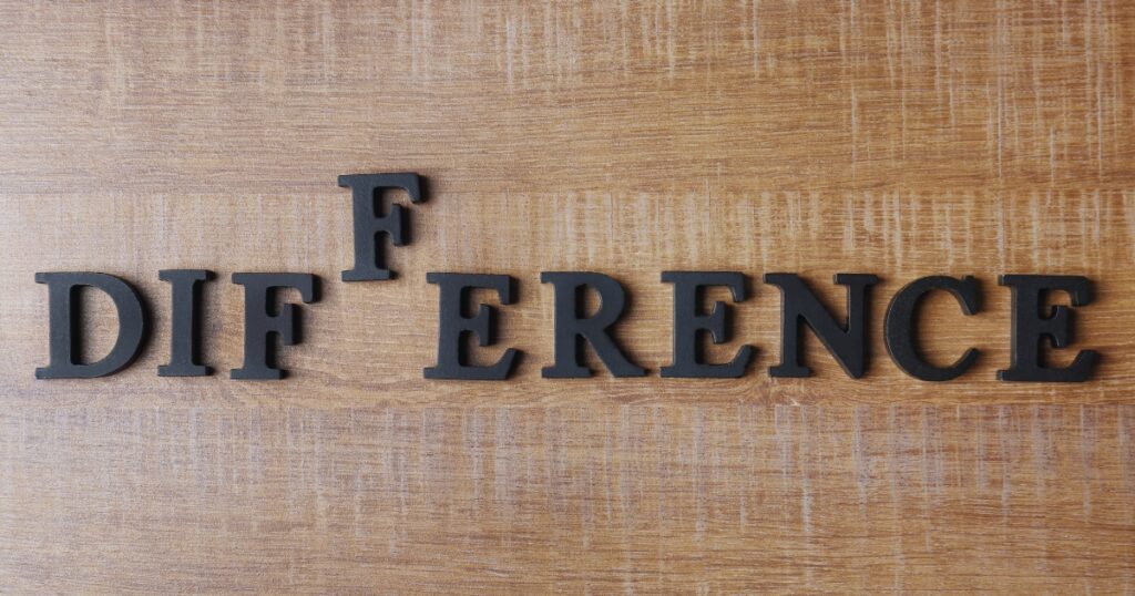 それぞれの違いを表で比較h2