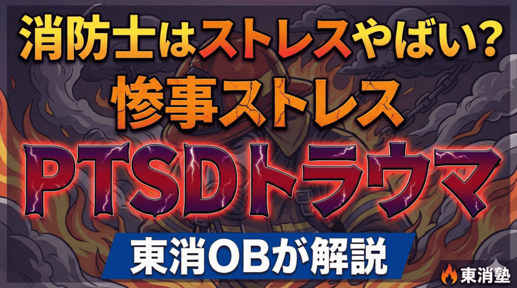 消防士はストレスの溜まる仕事？対策や惨事ストレスについても解説