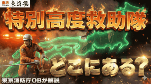 特別高度救助隊はどこにある？救助隊ごとの違いや配置基準などを東京消防庁OBが解説