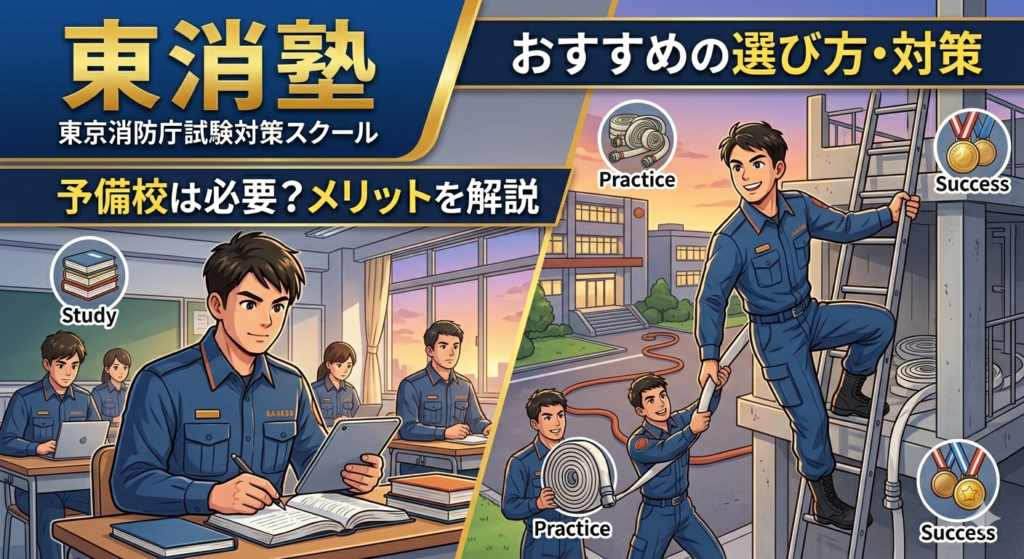 消防士試験に予備校は必要？おすすめの選び方を解説