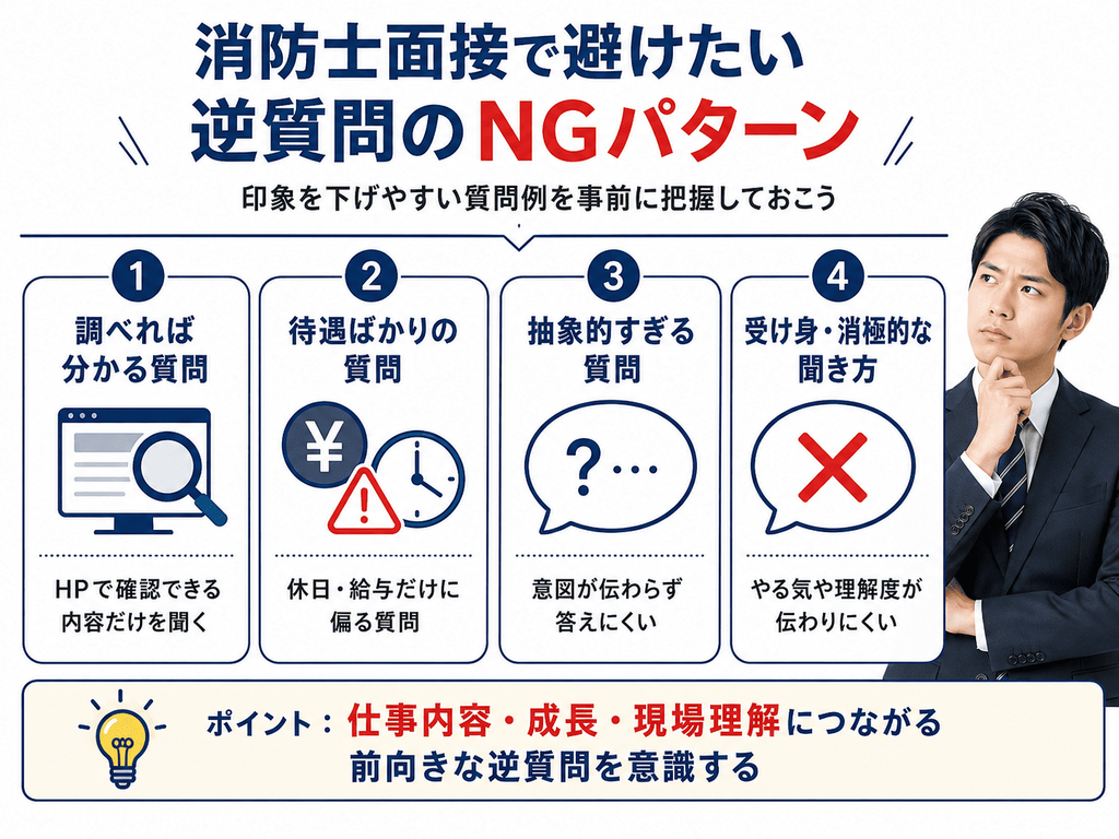 逆質問 NGパターン