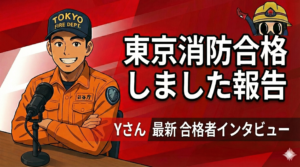 【東京消防庁 一類一回目合格】効率的なシステムが勝因